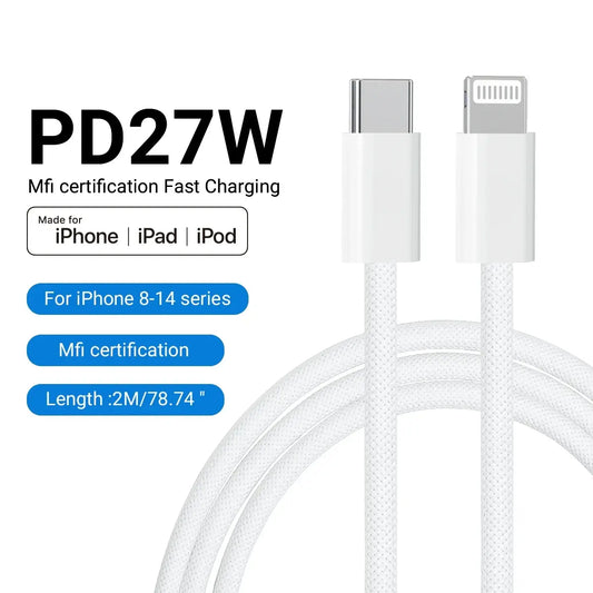 USB C to Lightning Charging Cable