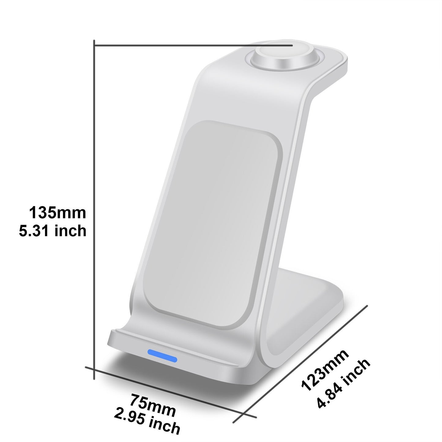 Three In One Wireless Charger Bracket Base